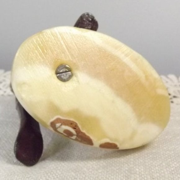 Egyptian Goddess with Wing-arms Oddity Paperweight - Picture 6 of 9